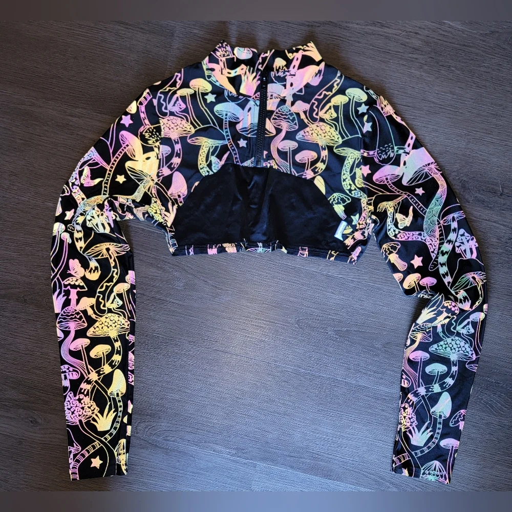 Dollskill Cyber Garden Reflective Mushroom 3 Piece Set - Picture 5 of 5